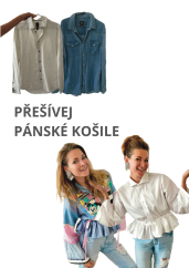 Přešívej pánské košile PDF návod + video